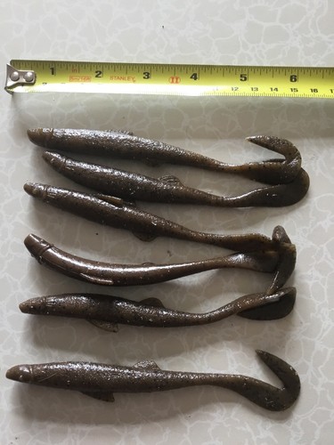 Sea fishing lures jelly worms