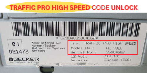 Becker traffic pro - pro, speed