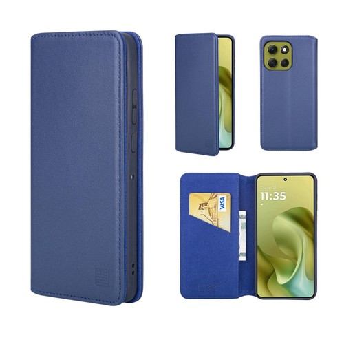 Real leather wallet flip case - real,