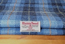 Blue Tartan Harris Tweed -