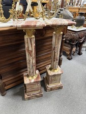 Pair of Marble Neoclassical