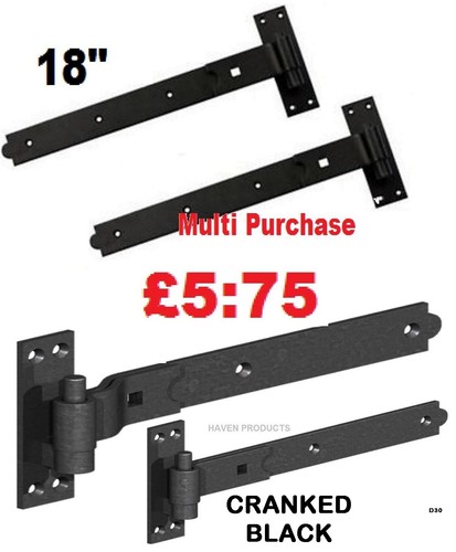 Gate cranked hook band - hook,