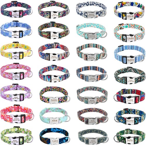 Personalised custom dog collar - personalised,