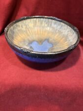 Ruskin 1930 blue bowl 