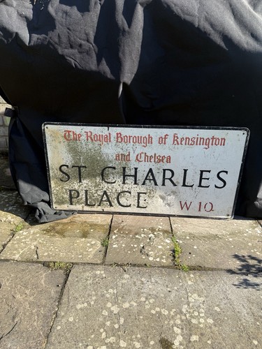 Street sign the royal borough - street,