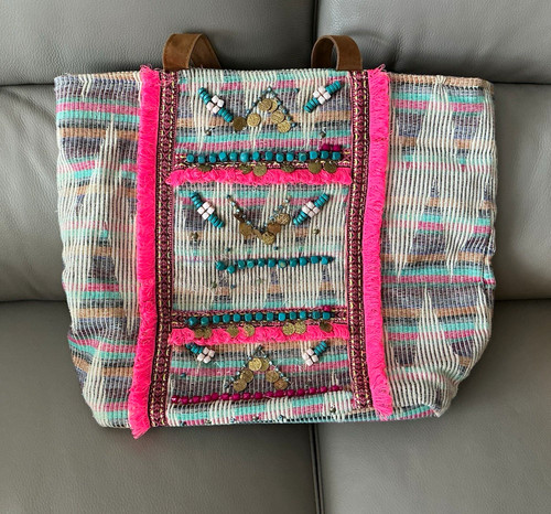 Multicoloured striped woven - striped,