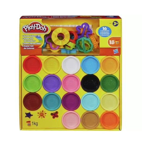 Play doh colours modelling - 18,