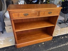 Solid wooden bookcase with