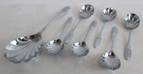 Vintage sheffield chrome shell - chrome,