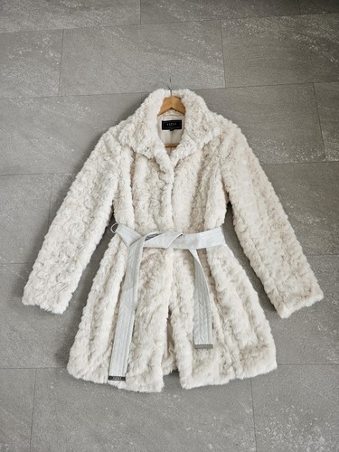 Lipsy women cream faux fur - lipsy., women's