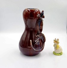 Chinese Oxblood Dragon Vase