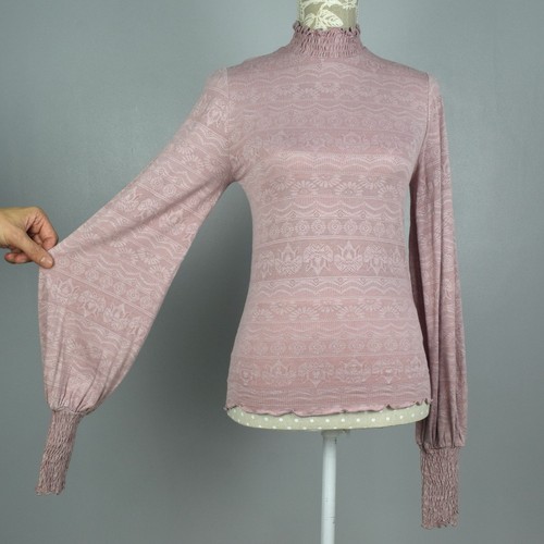 Dusty pink top - top, sleeve