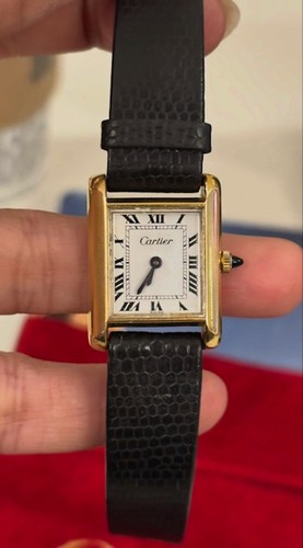 Cartier pre must 1970s tank - cartier,
