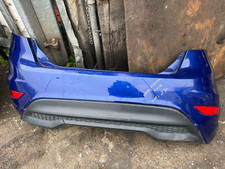 FORD FIESTA TITANIUM ST 2015 REAR BUMPER BLUE - 2D