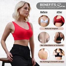 Ladies Seamless Non-Padded Bra