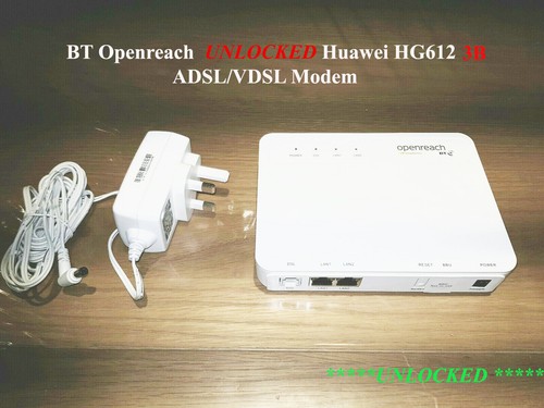 Openreach huawei hg612 - bt,