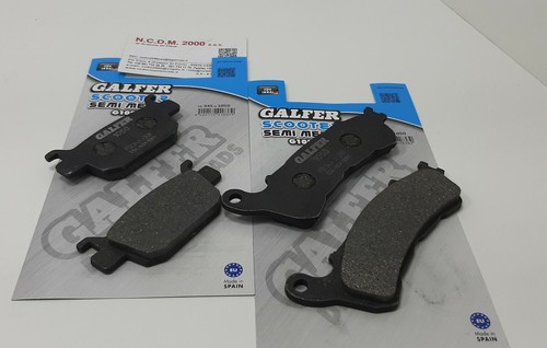 Front rear brake pads - front,