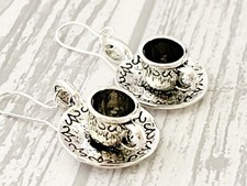Tea Cup and Saucer Earrings