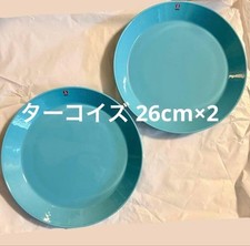iittala Teema Turquoise 10.2in (26cm) Discontinued Color Set of 2