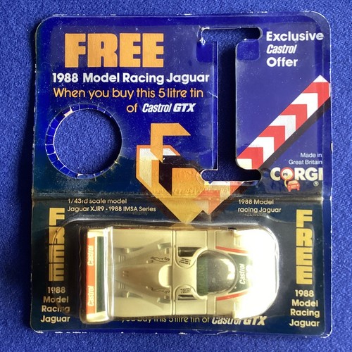 Corgi 1988 model racing jaguar - corgi,