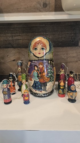 Russian matryoshka nesting - matryoshka,