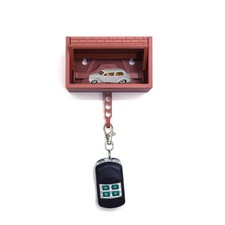 Car Garage Key Holder Wall Mount Key Rack Funny Key Organizer with Opening Door