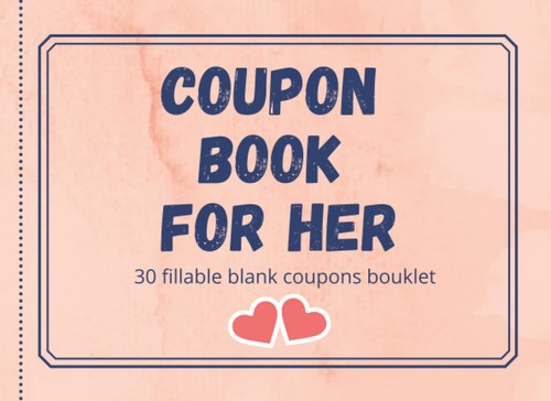 Blank coupon book for - blank,