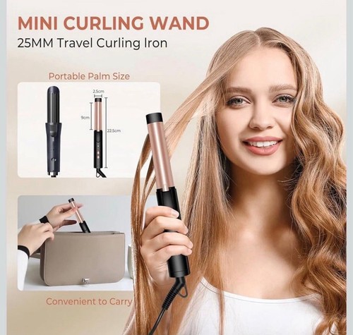 Hair curling wand tongs - hair,