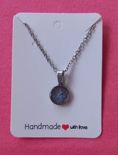 Dried Flower Necklace Forget