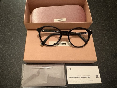 Miu black round - miu, glasses