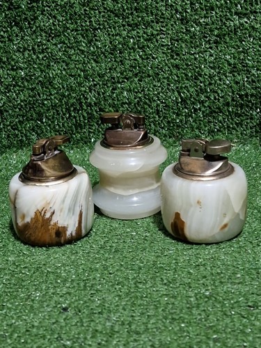 Onyx marble table lighter - table,