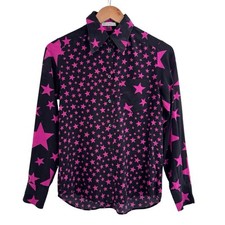 Bella Freud Silk Shirt Size UK