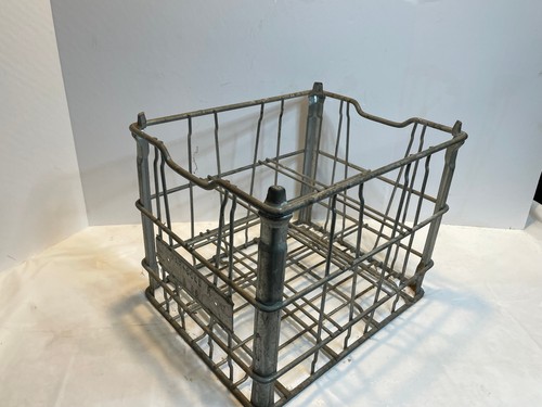 Vintage milk crate marigold - vintage,