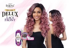 Freetress Equal Synthetic Premium Delux Lace Front Long Curly Hair Wig - TOBY