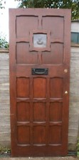 Antique Oak front door 80 x 31