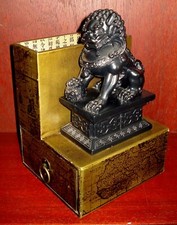 Wooden Desk Organiser with