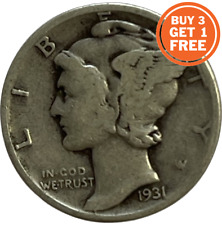 10 CENT / 1 DIME - USA - CHOICE OF DATE FROM 1916 - 1964 - SILVER 0.900