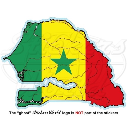 Senegal map flag west - map-flag,, africa