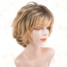 Realistic Wig for Women Hat