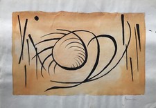 Watercolor Vera Stoss Abstract
