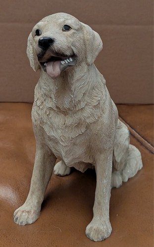 Golden labrador resin ornament - golden,