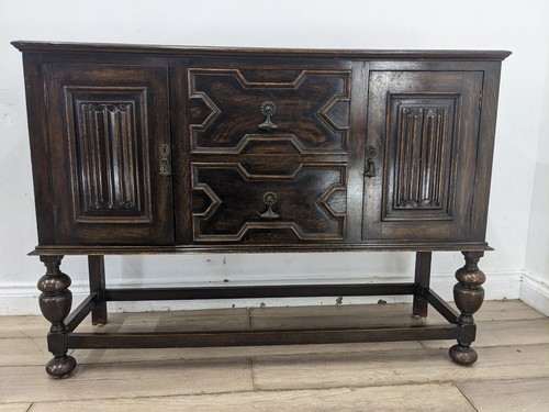 Sideboard dark oak traditional - oak,