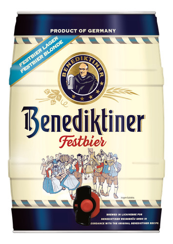 Benediktiner festbier mini - benediktiner, 5l