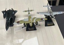 3 Model Aeroplanes P51 Mustang