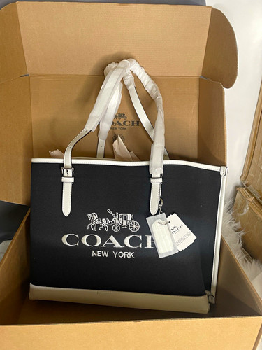 Coach new york medium canvas - york,