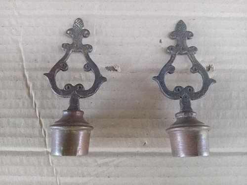 Pair antique french bronze - pair, or