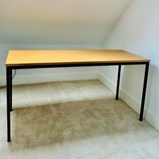 Wood Effect Rectangular Table 1500mm Long X 600mm Wide X 750mm High 