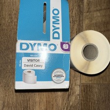 Dymo (PACK OF 220) 99014 LabelWriter Labels 54mm x 101mm Black on White S0722430