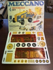 Vintage Meccano Motorised  Set