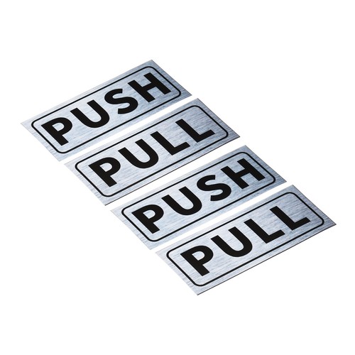 Push pull door - push, sign,2